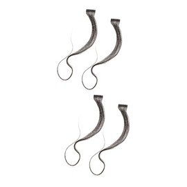 Baluue 4pcs Invisible Hairpiece for Women Long Hair Extensions Real Hair Piece Ponytail Wig Headdress Fashion Beauty Accessory