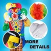 Pack of 5 clown costume accessories, clown costume accessories, clown