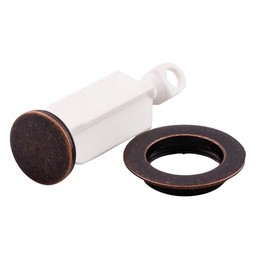 Moen 10709ORB - Tapón y asiento de repuesto para fregadero emergente, bronce aceitado