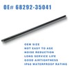 RYSPLORE Tailgate Window Moulding Trim Compatible with 2009-2023 Toyota 4Runner