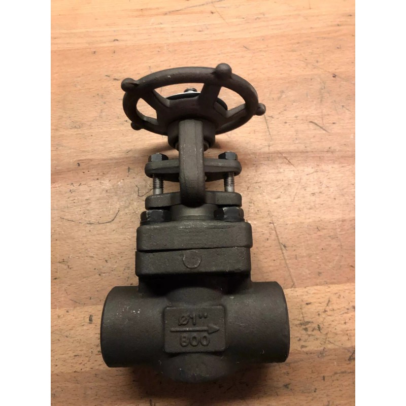 Newco 1" Class 800 Cast Iron Gate Valve 47 18X-FS2-RP-NC-