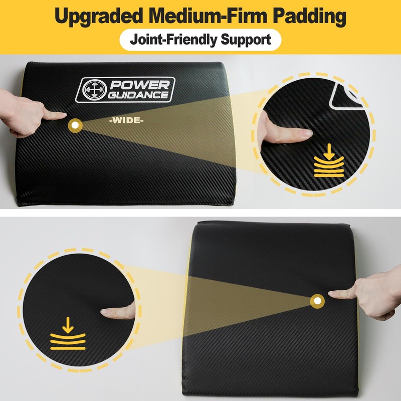 POWER GUIDANCE Ab Exercise Mat - Sit Up Pad -