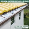 G Good Gain Gutter Hangers 5 Inch - Gutter Brackets