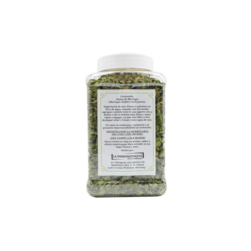 Moringa hojas selectas c/50 g La Herbonaturista