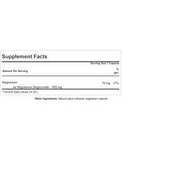 ANDREW LESSMAN Magnesium Bisglycinate - 240 Capsules - 70mg. Gentle, Highly Absorbable, Non-Laxative, Calming Magnesium for Relaxation. Enhanced Absorption. No Stomach Upset