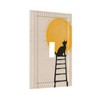 HLCoChT Decorative Art Light Switch Covers Sun - gazing Cat