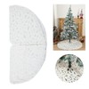 Christmas Tree Skirt Multi Purpose Elegant Appearance Soft Comfortable Xmas