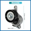 A ABSOPRO Automatic Belt Tensioner Pulley Assembly 17540-54L00 for Suzuki
