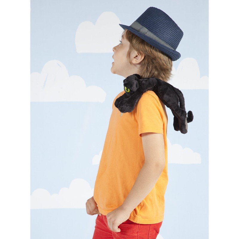 Manhattan Toy Lanky Cats Ziggy Black Cat Stuffed Animal 14