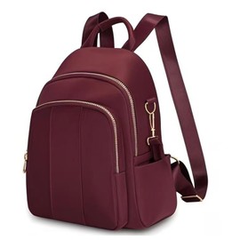 shungran School Backpack Casual Daypack School Bags for Girls Bookbag Lightweight Travel Rucksack Work Bag for Women (Purple)