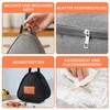 Pack of 2 Triangular Lunch Bag, Reusable Storage Bag, Small