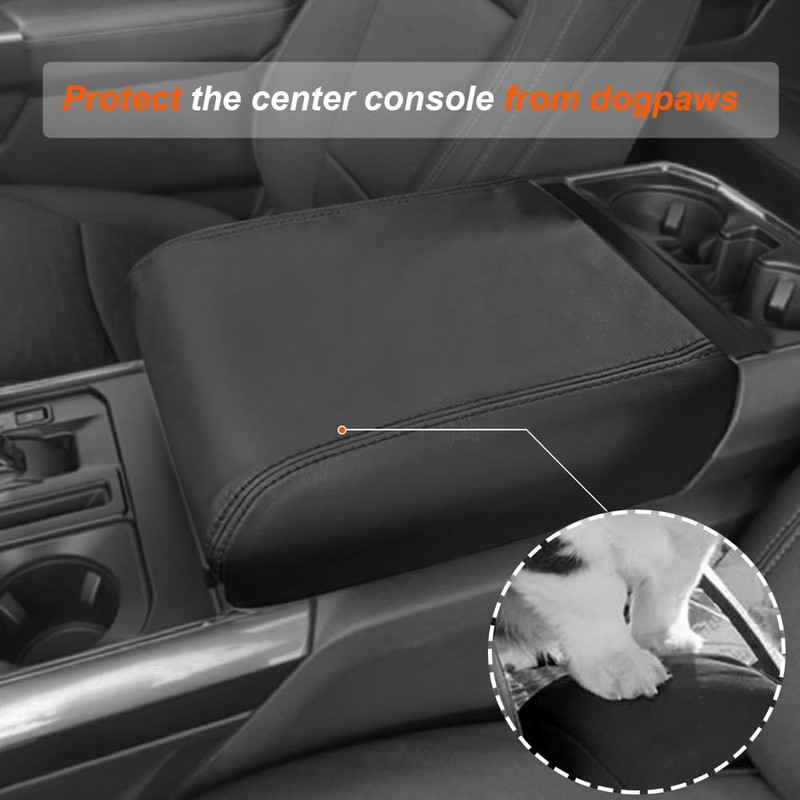 DEYTOP Center Console Cover for Ford F150 2026 2021-2025 Console