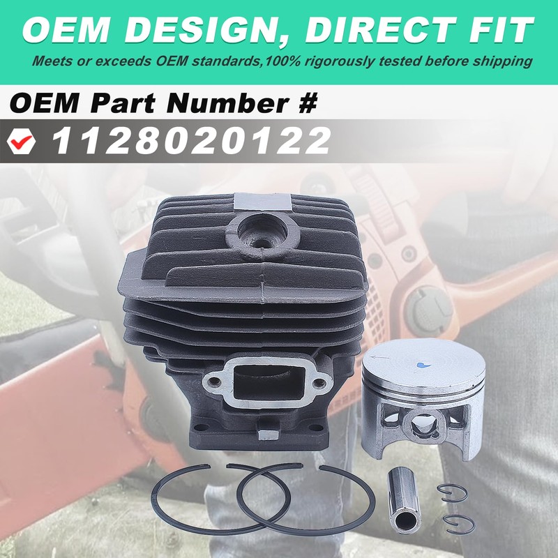 Adefol 54mm Cylinder Piston Kit for Stihl MS460 046 Chainsaws