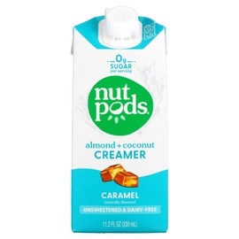NUTPODS Unsweetened Caramel Almond & Coconut Creamer, 11.2 FZ