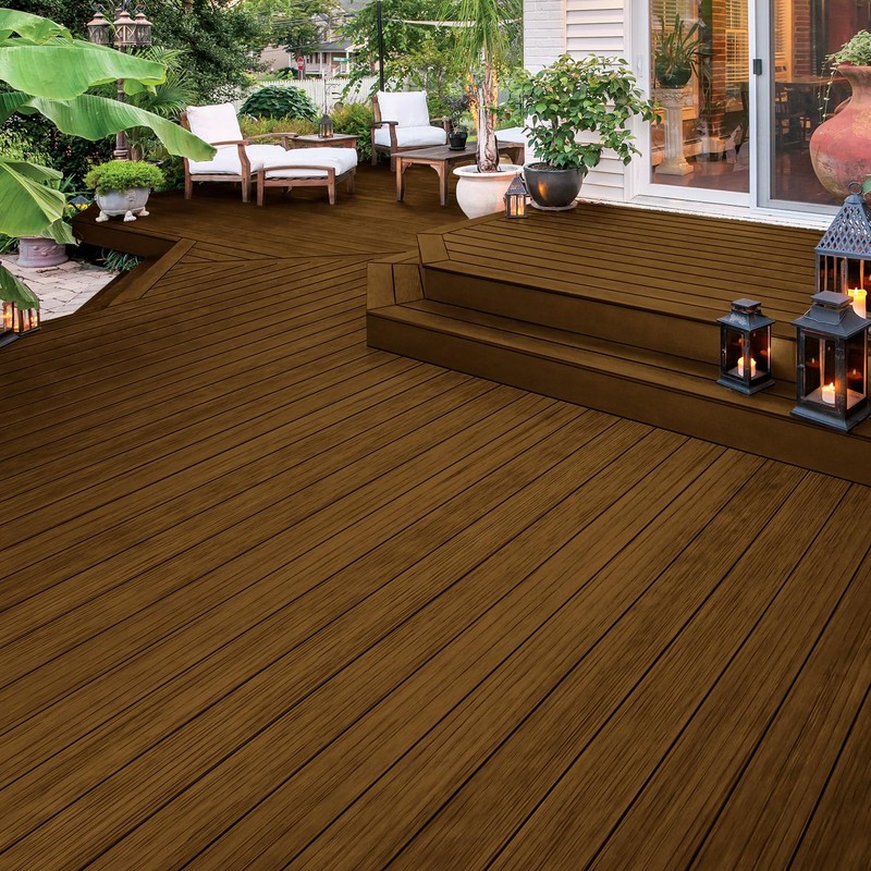 Olympic Maximum 1 gal. Canyon Brown Transparent Exterior Stain and