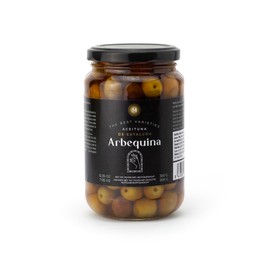 Triana Olivas by Don Gastronom. Arbequina Olives. 350g (12.35oz).