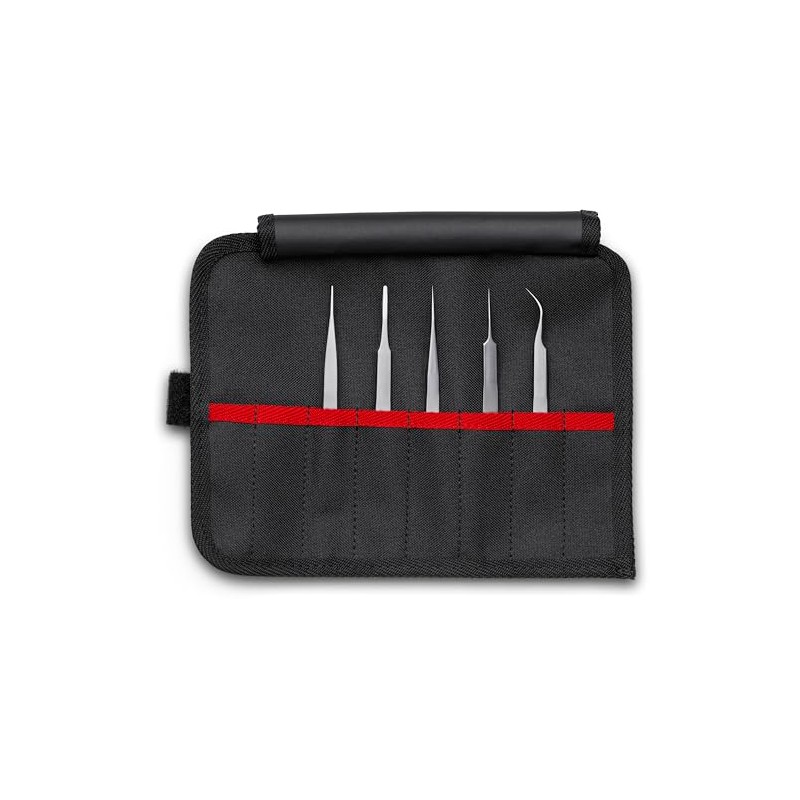 KNIPEX 92 00 02 Precision Tweezers Set 5 Pieces