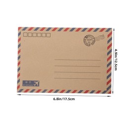 HOODANCOS 48piezas Papelería Vintage Con Sobres Y Papeles De Carta Retro Kraft Para Invitaciones De Boda Y Tarjetas De Agradecimiento Para Correspondencia Personal Y Eventos