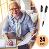 Colarr 24 Pcs Thick Tipped Low Vision Pen Black Ink