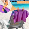 SHIDOW Towel Clips for Beach Chairs, Regular Style Towels Clips,