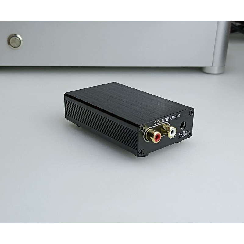 SOLUPEAK NA2 Phono Preamp for Turntable, Home Audio Stereo Phonograph