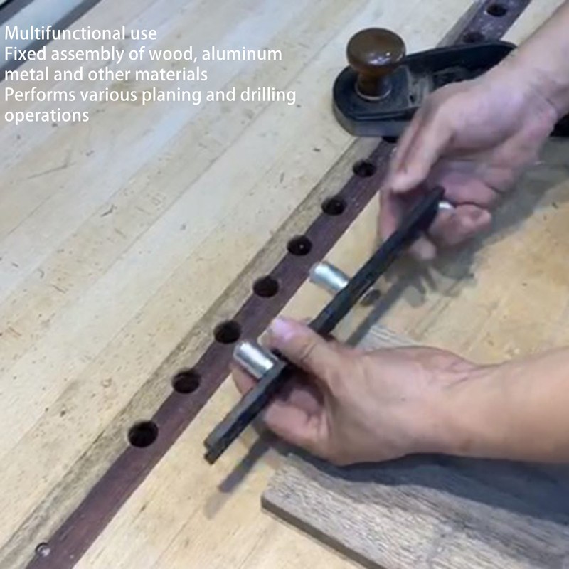 Woodworking Planing Stop Board Positioning Adjustable Woodworking Baffle for Workbench