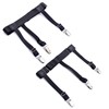 Adjustable Shirt Stays for Men – Elastic Shirt Holders with