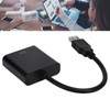 USB3.0 to VGA Converter 5Gbps HD 1080P Adapter Cable 15Pin