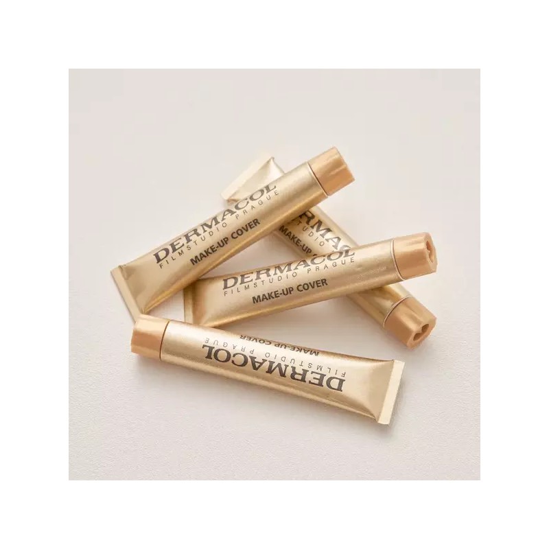Dermacol 더마콜 메이크업 커버 파운데이션 30ml 6color [208] Dermacol Makeup