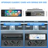 AKAMATE Single Din CarPlay Stereo: Android Auto Touchscreen Car Radio
