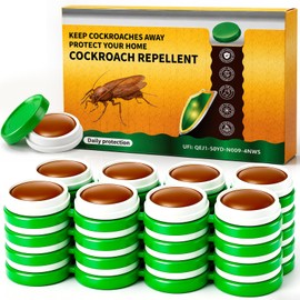 Trappole Anti Scarafaggi 48 Pezzi - Trappola per Blatte per Cucina, Bagno e Dispensa, Trappole Antiscarafaggi Professionale contro Blatte