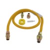 EASTMAN 48-in 1/2-in Mip Inlet x 3/8-in Mip Outlet Stainless