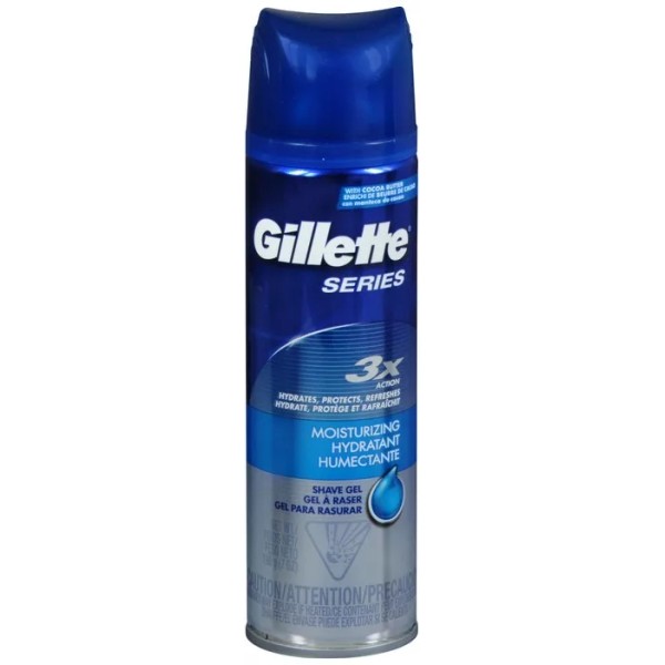 Gillette Series Men Moisturizing Shave Gel 7oz