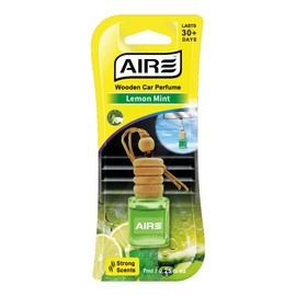 Car Fresheners Long Lasting - Lemon Mint, Hanging Glass Bottle Car Perfume, Organic Mechanism to Adjust Scent Strength by HOYAHH