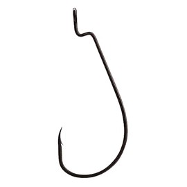 BKK Worm Hooks for Rubber Jigs & Creature Baits Muse Hooks, Size/Package Contents:Size 3/0 - Pack of 8