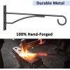 Eyrosa 8" Plant Hangers 6 Pack, Hanging Bracket for Wall