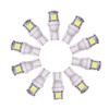 JKLcom T10 194 LED Bulbs 20 Pack, White, Vehicle Light