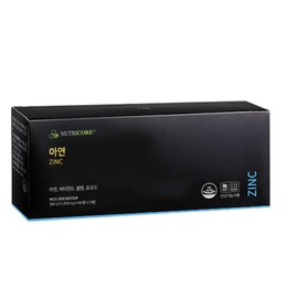 Nutricore Zinc 60 tablets, 2 months supply / 뉴트리코어 아연 60정 2개월분