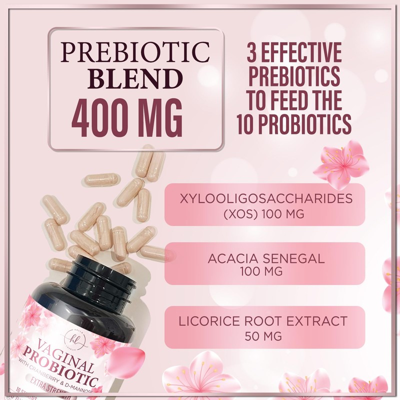 Vaginal Probiotics for Women - Vaginal PH Flora Feminine Health