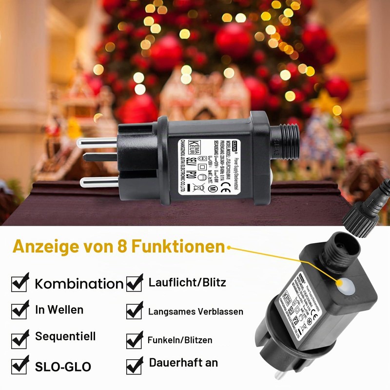 Transformer 31V 3.6W for CZJUTAI JT-EL/FC31V3.6W - 8 Modes Memory