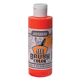 Jacquard Airbrush Color 4Oz Fluorescent Orange