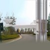 Rosebe Security Camera Housing Bracket Pole, Cylindrical, Square Column, Stainless