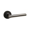 ONYX DESIGN Laurel Lever on Rose Door Handle in Gunmetal