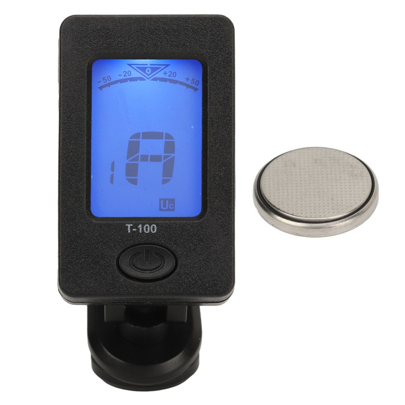 Guitar Tuner Clip On Multi Function High Accuracy Black Tuner