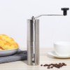 Portable Stainless Steel Manual Coffee Grinder Hand Crank Mill Grinding