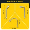 Pressure Washer Extension Wand with Gutter Cleaner Attachment, 30° 90°