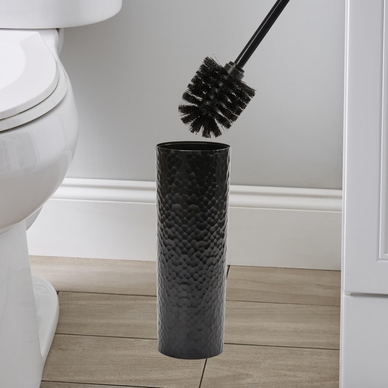 Bath Bliss Toilet Brush | Hammered Textured Design | 360