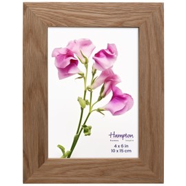 Inspire By Hampton OAKRIDGE 8x10 (20x25cm) Natural Oak Photo Frame Glass