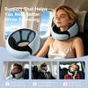 Neck Pillow for Travel, Memory Foam Travel Pillow for Airplanes