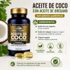 Capsulas De Aceite De Coco Con Aceite De Oregano 60